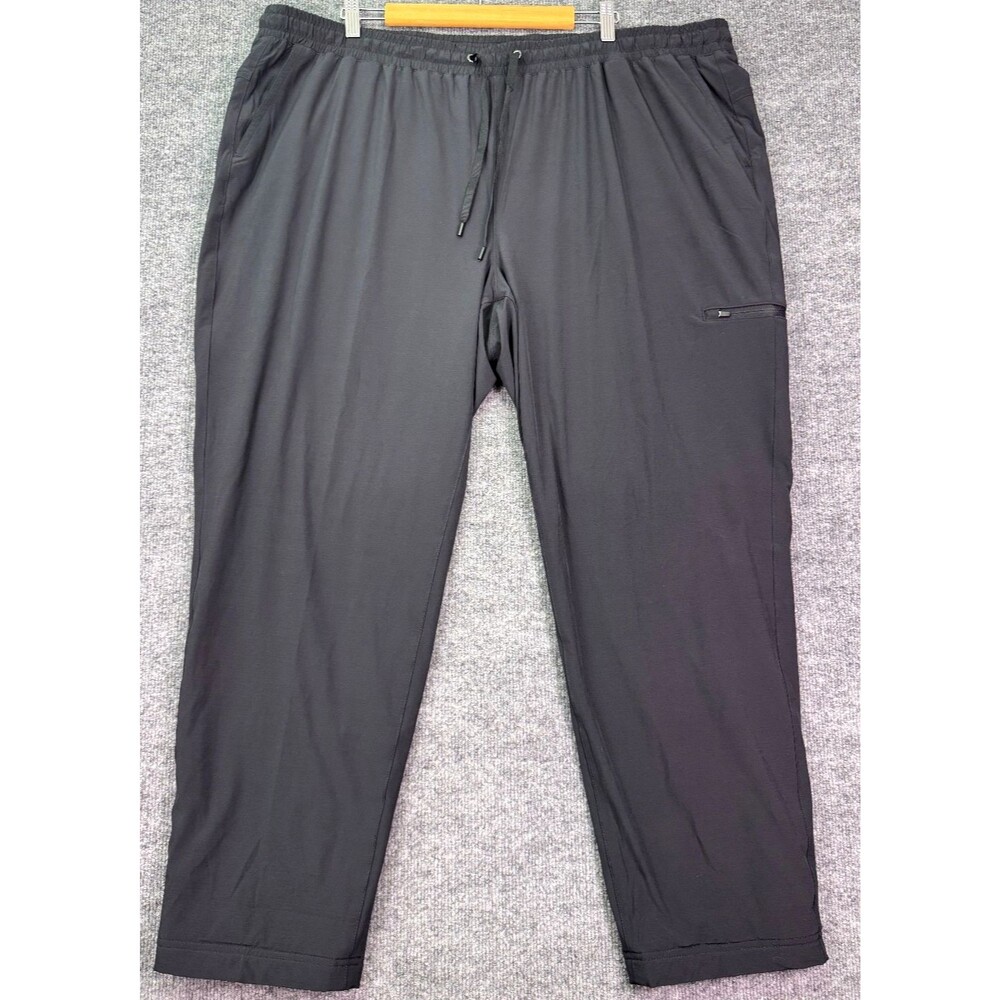 Talbots 3X Black Active Pull-On Pants Straight Leg Fully Lined Cargo Pocket